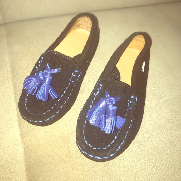 Venettini Gray Kids Loafers Driving Shoes Size 11